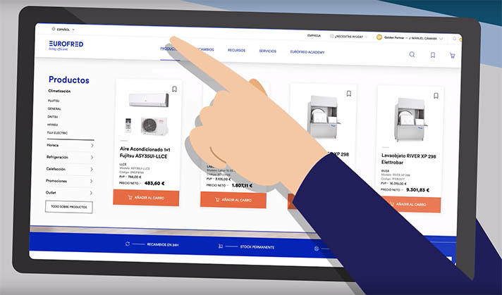 El nuevo Eurofred Business Portal (EBP) será una solución integral que facilitará el día a día de los profesionales de los sectores de la Climatización y Horeca