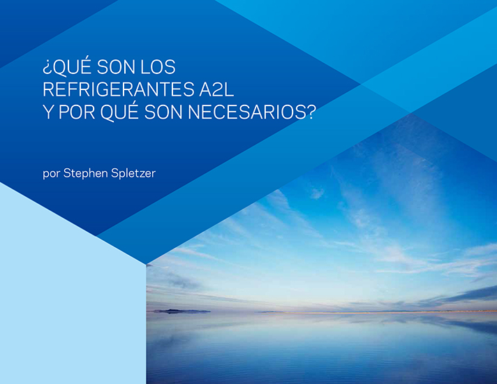 La compañía proporciona información útil sobre las ventajas de utilizar los refrigerantes Opteon™ XL A2L 