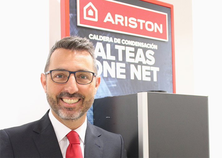 Rubén Santos se incorpora a Ariston para reforzar la apuesta de la compañía italiana en el mercado español
