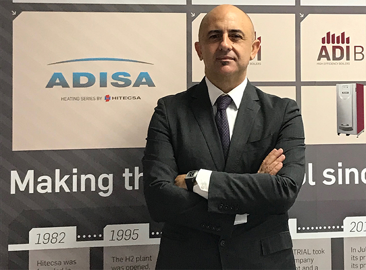 Moisés Sanchez Gándara inicia una nueva etapa al frente de la sociedad propietaria de las marcas Hitecsa y Adisa Heating