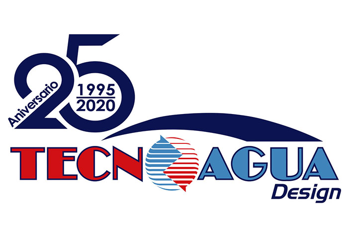 Tecnoagua ya cuenta con un logotipo conmemorativo de sus 25 años