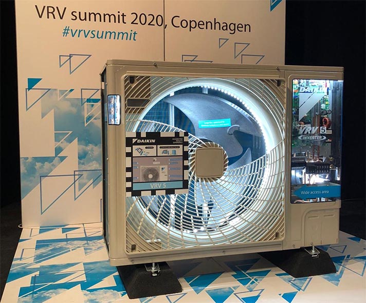 Más de 500 socios empresariales de toda Europa se reunieron en Copenhague del 5 al 7 de febrero para asistir a la conferencia sobre sistemas VRV de Daikin 2020