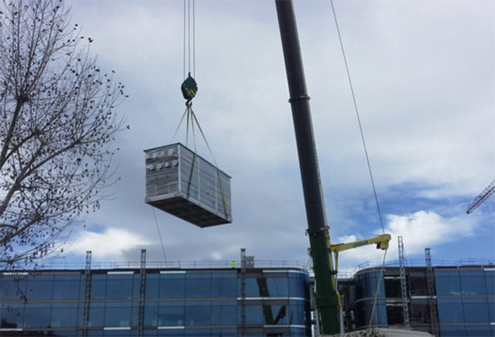 El nuevo complejo está formado por dos edificios destinados a oficinas