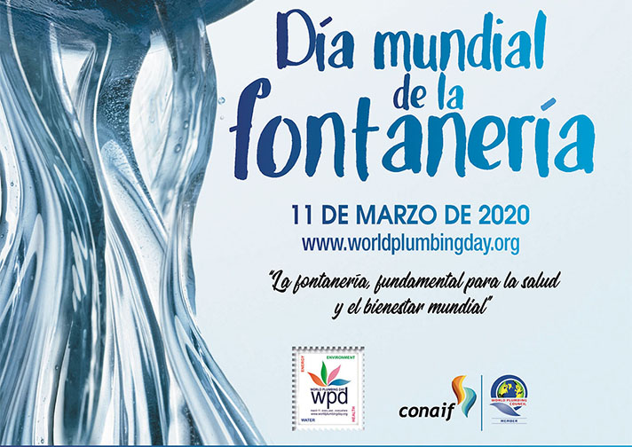 El 11 de marzo es el Día Mundial de la Fontanería