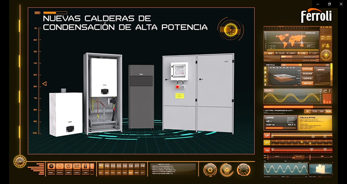 Estas calderas ofrecen potencias que van de los 60 a los 1.000 kilovatios 