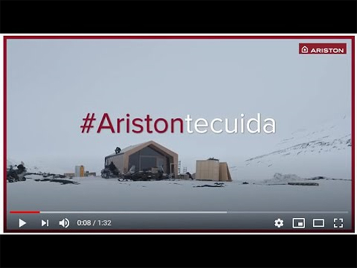 Ariston lanza un mensaje de ánimo a través de un vídeo realizado por el equipo #AristonTeCuida