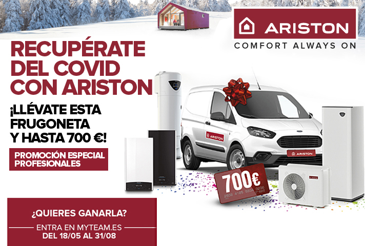 Sorteo de la compañía dentro de su campaña #AristonTeCuida a través de su portal MyTeam