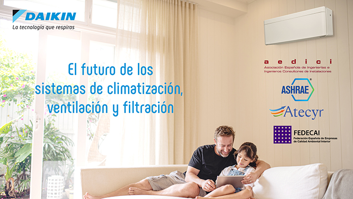 Daikin ha reunido a los profesionales del sector en un debate online sobre el futuro de los sistemas de climatización, ventilación y filtración