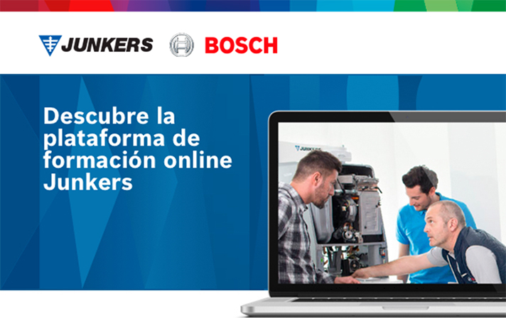 La marca amplía su oferta formativa en el Aula Digital Junkers para completar su “Plan de formación para profesionales 2020”