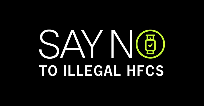 La campaña, bajo el lema #SayNoToIllegalHFCs, invita a la industria y a la ciudadanía a comprometerse con la lucha contra el comercio ilegal de gases HFC