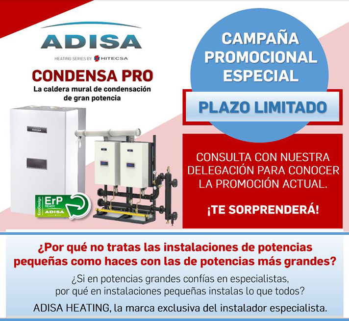 La promoción ofrece a los instaladores grandes ventajas