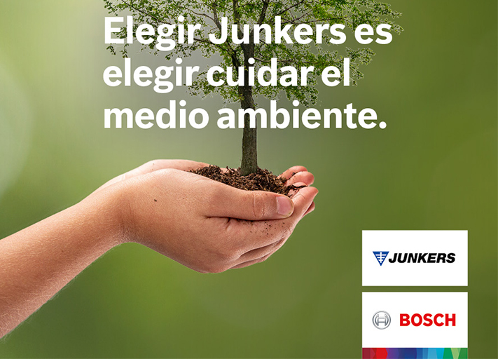 La marca lanza la campaña “Elegir Junkers es elegir cuidar del medio ambiente” y participa de forma activa en la reforestación de los bosques