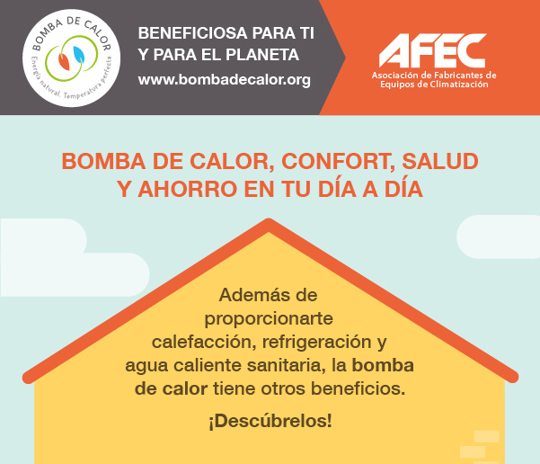 Más información sobre la bomba de calor en: www.bombadecalor.org