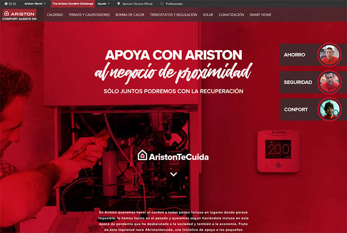 Ariston sortea 1.000€ semanales por instalar termos eléctricos Ariston y Fleck