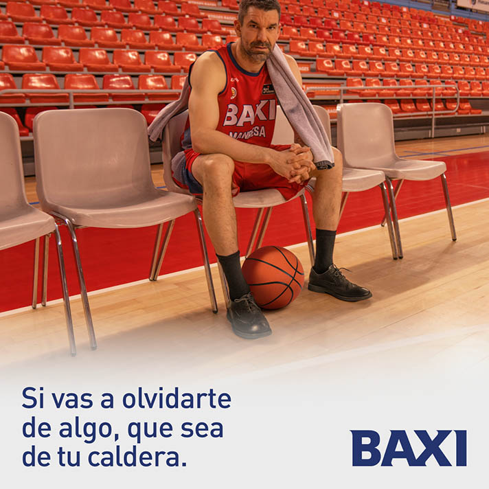 El jugador del equipo de baloncesto BAXI Manresa, Rafa Martínez, es el protagonista de una serie de videos, junto con el entrenador del Club Pedro Martínez