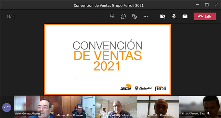 La convención de Ferroli se celebró en formato virtual