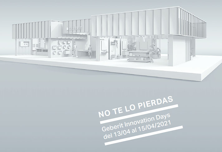 Los asistentes a los Geberit Innovation Days podrán seguir en streaming las presentaciones y debates sobre diseño, funcionalidad y tecnología para el baño que Geberit emitirá desde la “House of Geberit”