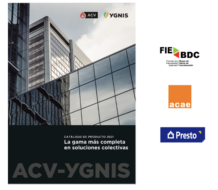 ACV-Ygnis presenta su nuevo Catálogo 2021 en formato Presto