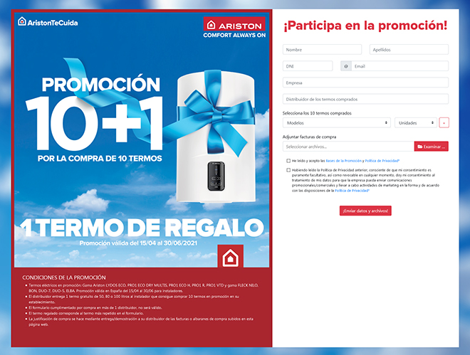 La promoción estará disponible hasta el 30 de junio