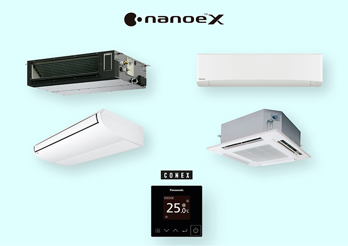 Todas las unidades interiores disponen de la tecnología nanoe™ X de serie