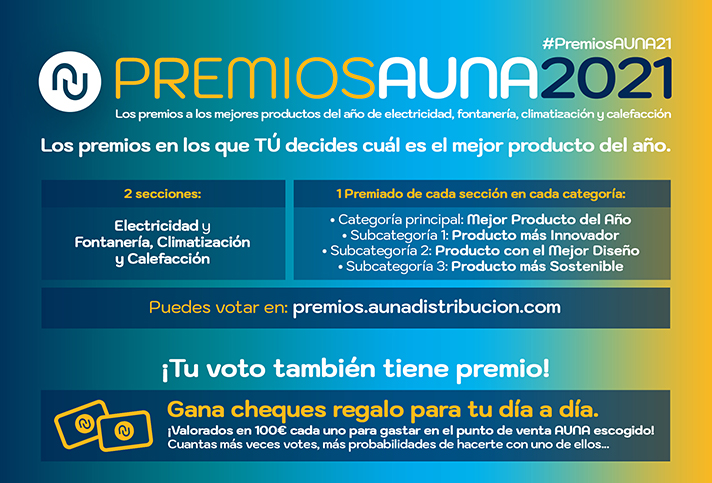 El lema de los premios es “AUNA Show must go on” (#AunaShowMustGoOn)