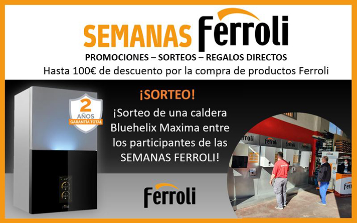 Los instaladores podrán encontrar en su distribuidor habitual una exposición de los productos más novedosos de la marca Ferroli de este 2021