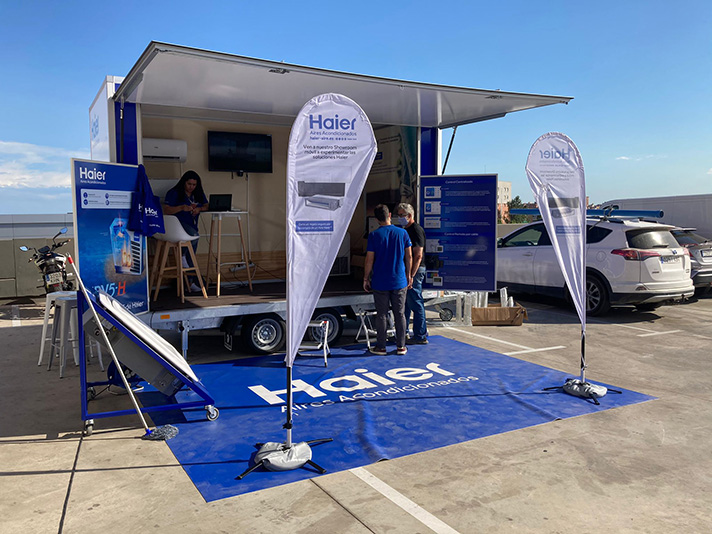 Instaladores de Madrid, Barcelona, Zaragoza, Sevilla y Málaga podrán visitar la exposición de productos Haier