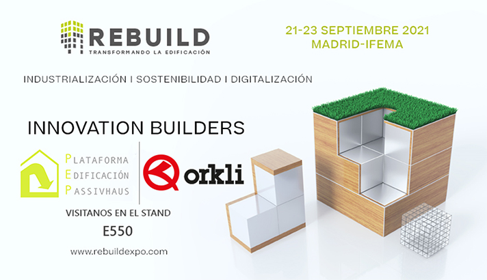 Del 21 al 23 de septiembre Orkli estará en Ifema (Madrid) en el stand E550 de la Plataforma de Edificación Passivhaus