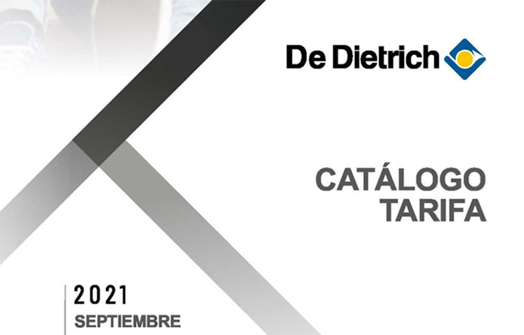 De Dietrich lanza un nuevo Catálogo Tarifa 2021 con importantes novedades en aerotermia