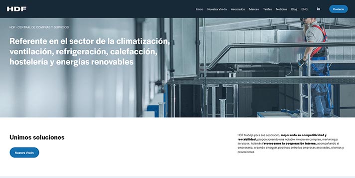 HDF ha lanzado nueva página web