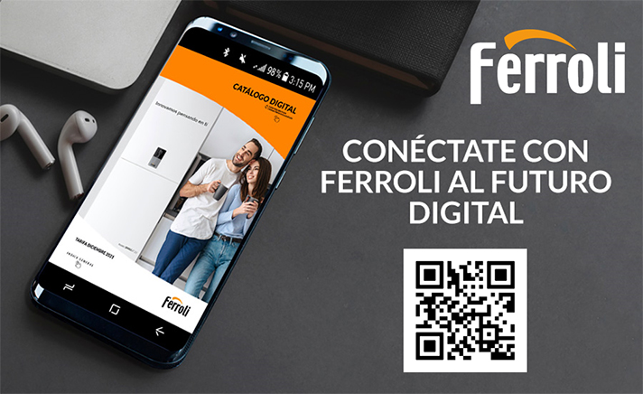Nuevo catálogo-tarifa digital de Ferroli