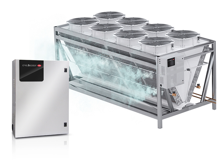 La instalación de una solución de enfriamiento evaporativo de Carel garantiza que los sistemas instalados cumplen con los requisitos de diseño