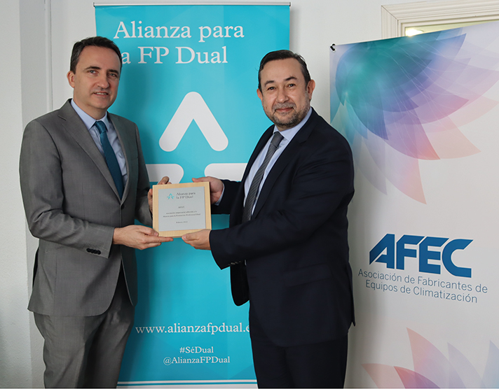 AFEC se suma a la Alianza para la FP Dual para atraer talento joven al sector de la climatización