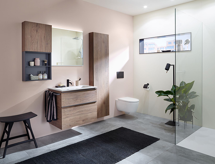 Serie de baño Geberit iCon ampliada: ilimitadas opciones de diseño para todo tipo de baños