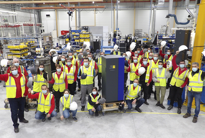 El nuevo centro de producción en Boz especializado en la fabricación de calderas colectivas 