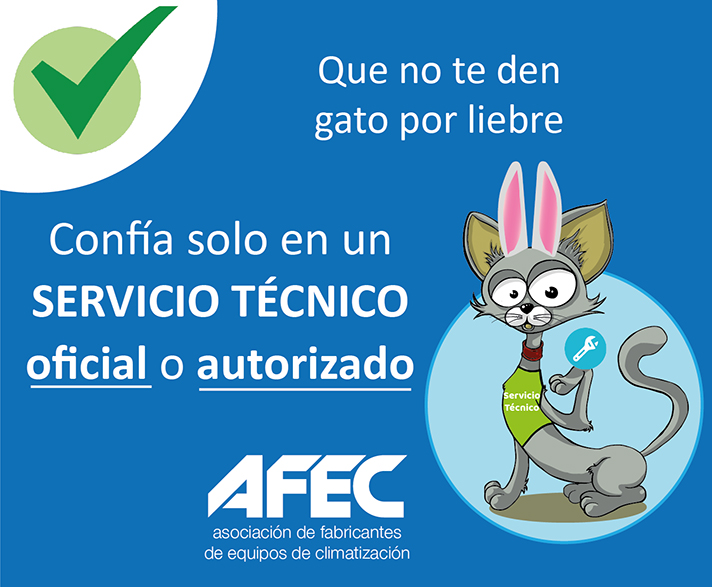 AFEC lanza una campaña de sensibilización contra la oferta de servicios técnicos no oficiales y no autorizados en páginas web engañosas