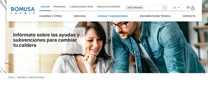 La marca te facilita solicitar las ayudas Next Generation a través de su web