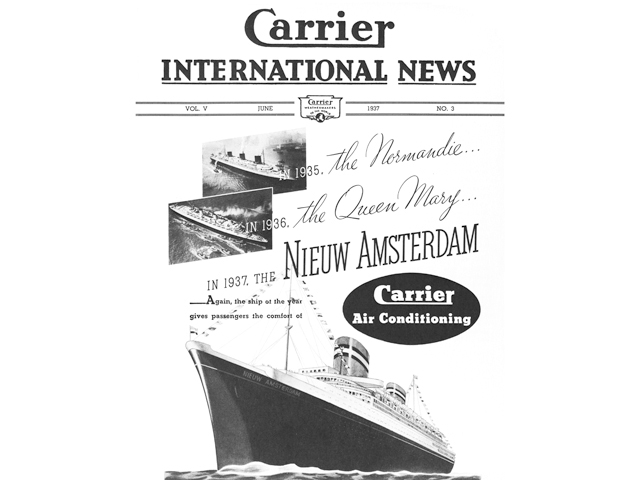Carrier celebra el 120 aniversario de la invención del aire acondicionado moderno