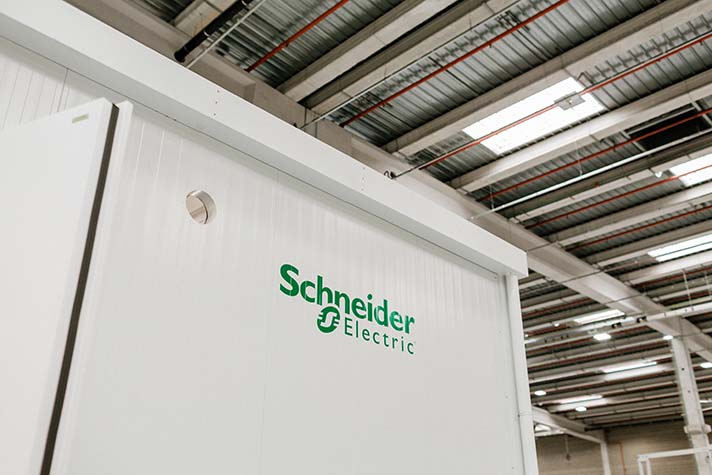 Centro de Datos Modular en la fábrica de Schneider Electric en Sant Boi, Barcelona