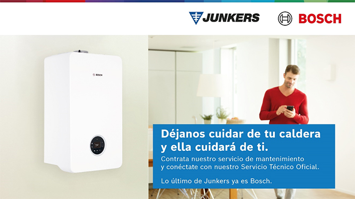 Calderas a punto para los meses más fríos con el Servicio Técnico Oficial de Junkers Bosch