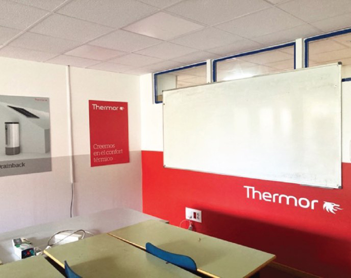 Thermor patrocinará el aula de formación para la obtención del carnet de climatizador y manipulador de gases fluorados e impartirá formación 