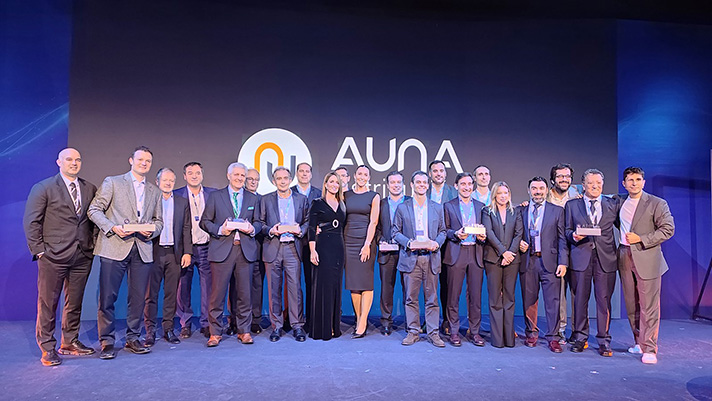 AÚNA Distribución entrega sus premios anuales y anuncia un nuevo récord de facturación en 2021