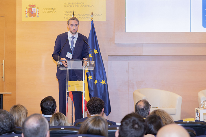 Carlos Ballesteros, Director General de ANESE, durante la presentación