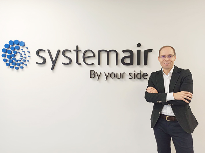 Rafael Moral se ha incorporado a Systemair España como nuevo Director General