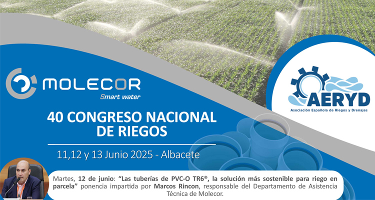 El Congreso Nacional de Riegos celebra su 40ª edición en Albacete con la participación de más de 300 expertos del sector