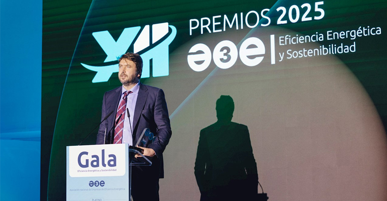 ABB recibe el Premio A3E 2025 por su compromiso con la eficiencia energética y la sostenibilidad