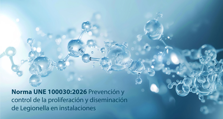 La UNE 100030:2026 actualiza los criterios para prevenir la Legionella en las instalaciones