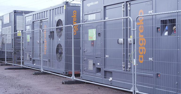 Aggreko apoya la puesta en marcha del mayor sistema BESS de Europa con una solución energética a medida