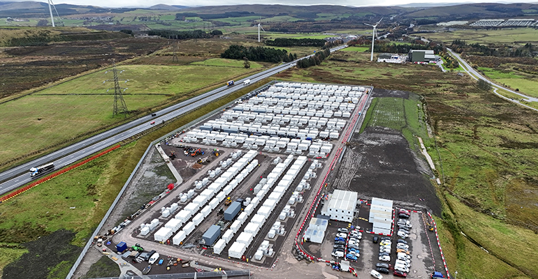 Aggreko planta BESS Europa 3 - Tecnoinstalacion