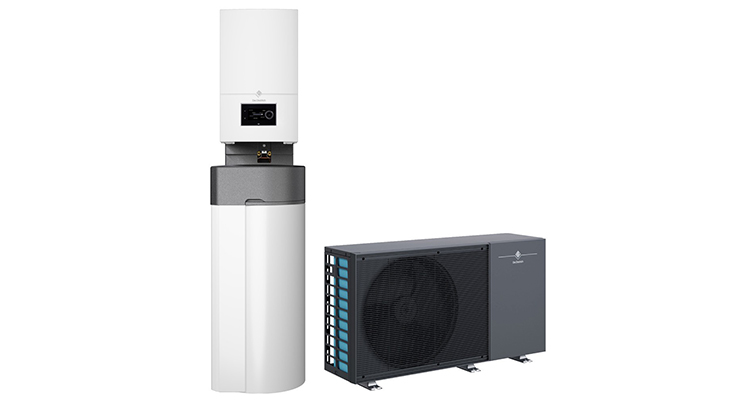 Bomba de calor monobloc eficiente, silenciosa y sostenible